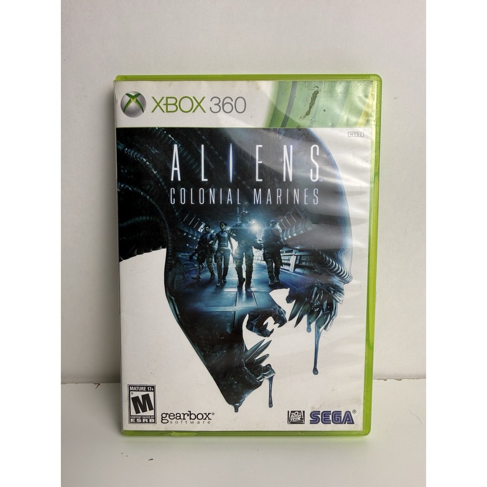 CIB Xbox 360 Aliens Colonial Marines Video Game Complete w/ Manual